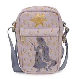 Buckle-Down Disney Bag, Cross Body Tangled Rapunzel Vegan Leather One Size